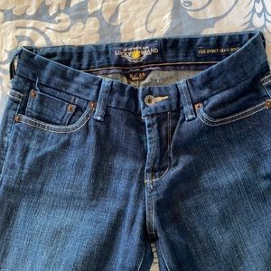 Lucky Brand The Sweet Jean Boot EUC